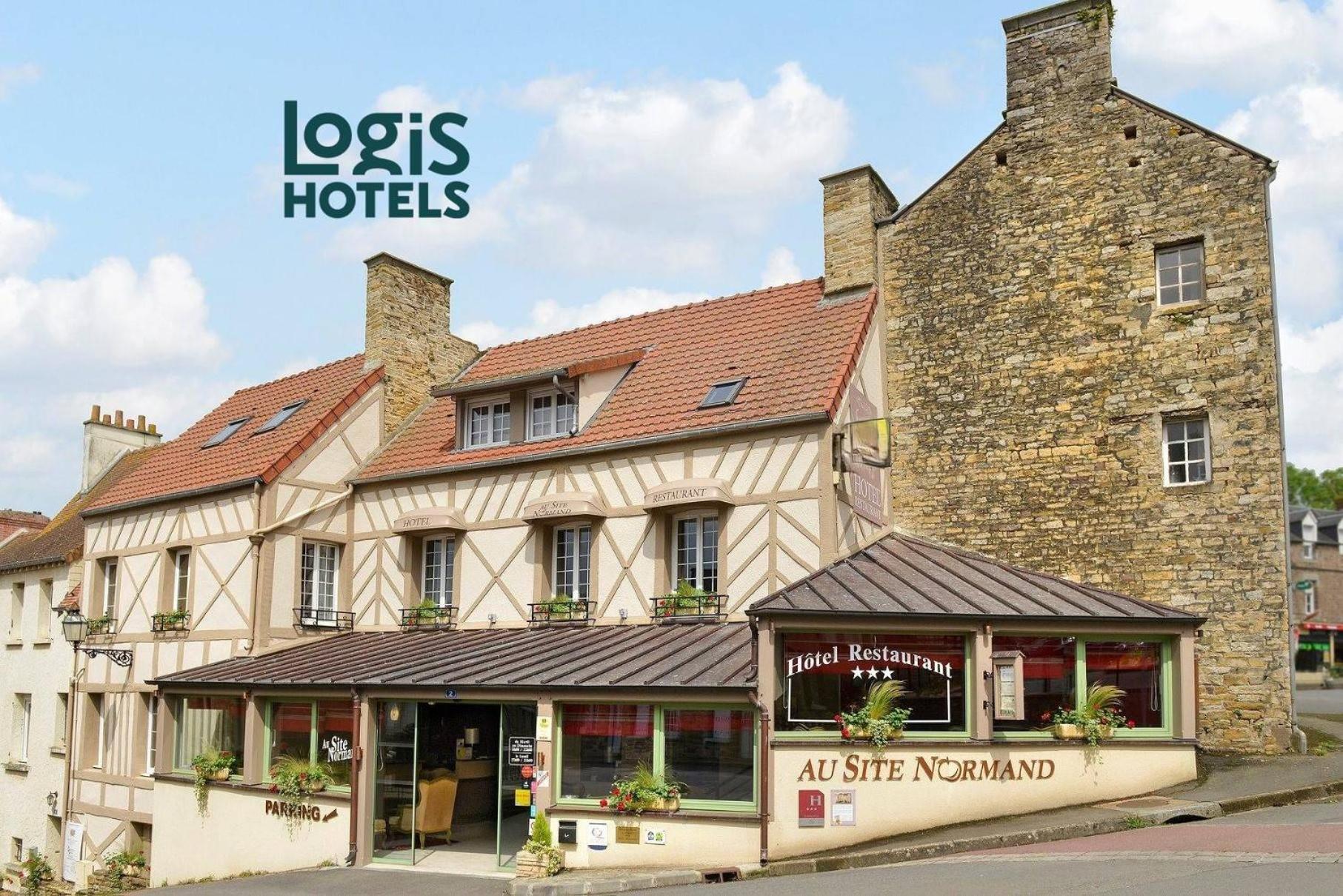 Logis Hotel Spa Restaurant Au Site Normand Clécy Eksteriør bilde