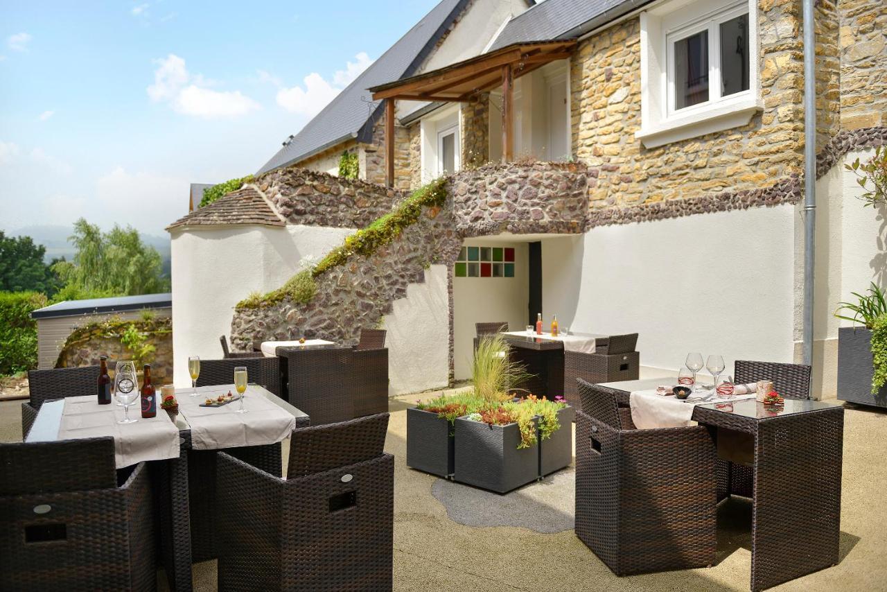 Logis Hotel Spa Restaurant Au Site Normand Clécy Eksteriør bilde